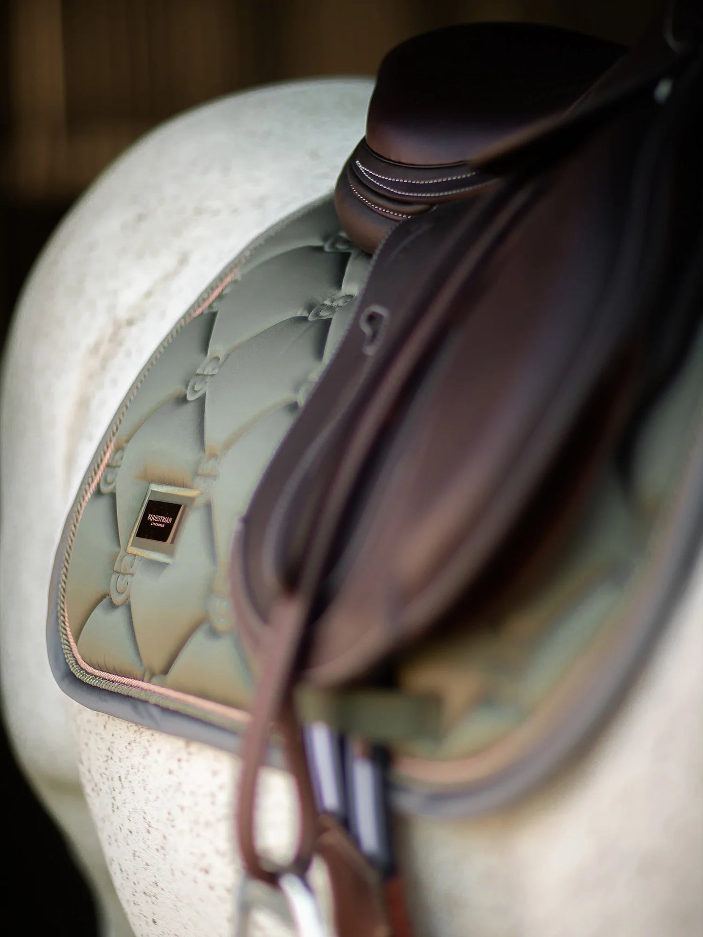 Equestrian Stockholm Jump Saddle Pad Striking Valley - Full - Riders Choice Supply Co