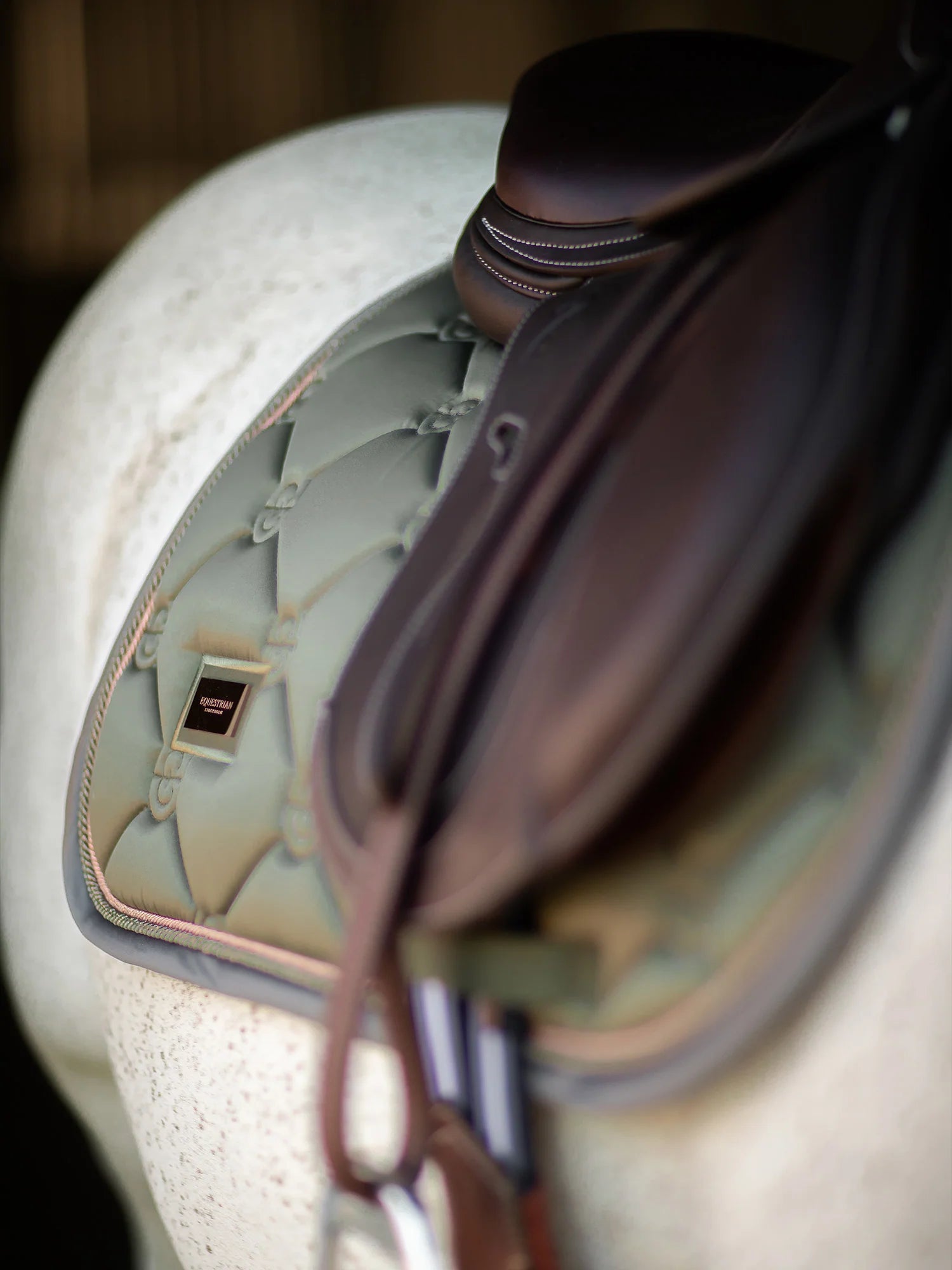 Equestrian Stockholm Jump Saddle Pad Striking Valley - Full - Riders Choice Supply Co