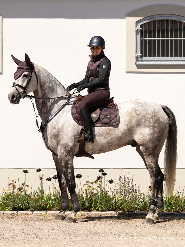 Equestrian Stockholm Jump Saddle Pad Moonless Night - Full - Riders Choice Supply Co